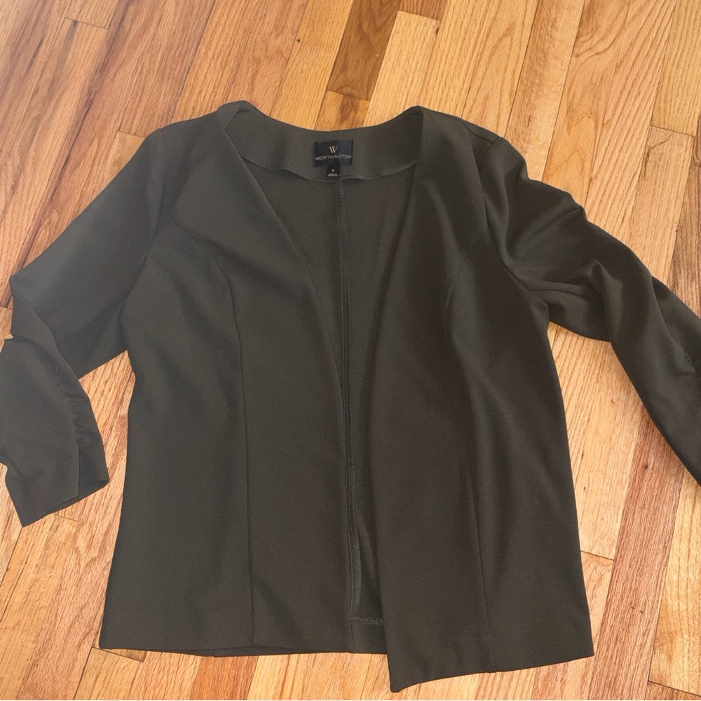 Worthington Charcoal Gray Blazer
